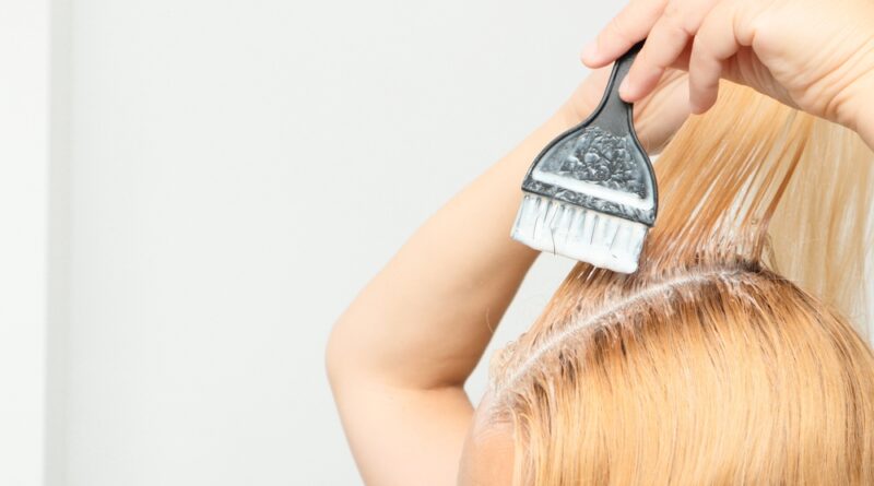 blondierte haare abdunkeln